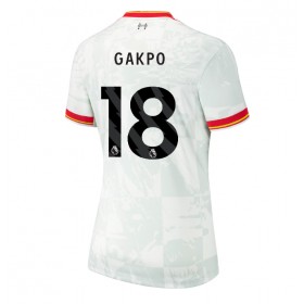 Liverpool Cody Gakpo #18 Tredje skjorte til dame 2024-25 Kortermet